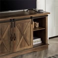 thumbnail image 3 of WE Furniture AZ58SBDRO TV Stand, 58", Rustic Oak, 3 of 12