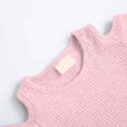 thumbnail image 5 of Aihuaihua Girls and Toddlers' Short Sleeve Cotton T Shirts，Summer Crewneck Solid Color Kids Tee Tops Girl Clothes Outifit 2t Tunic Pink 2-3 Years, 5 of 5