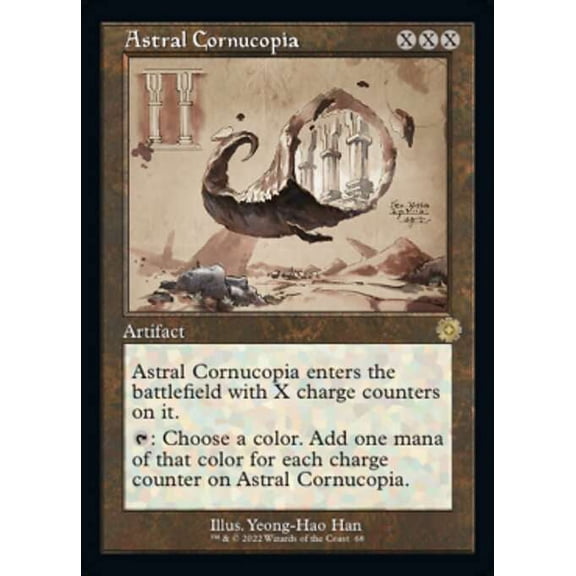 MtG The Brothers' War Retro Artifacts Rare Astral Cornucopia (Retro Schematic FOIL) #68