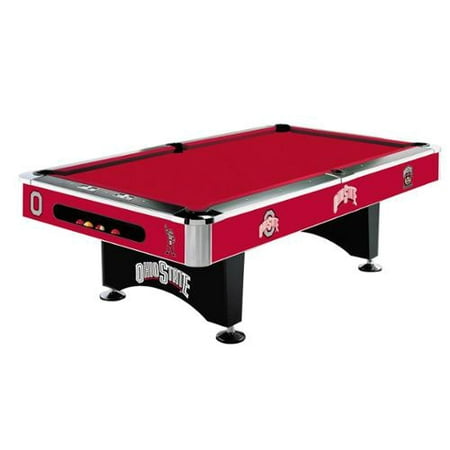 OHIO STATE Buckeyes 8 Ft Pool Table Billiards (Best Slate Pool Table Brands)