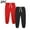Watermelon Red, variant on ATOGUTA Boy Pants Size 5T-14 Elastic Waist Athletic Joggers for Running Sports Outdoor School Uniform 2 Pack Navy