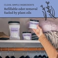 thumbnail image 5 of Lavender Odor Gel, 15 Ounce, 2 Pack - Safer Home Odor Absorber, Natural Plant-Based Deodorizer, Each 15 Ounce Lasts 30-60 Days, Suitable for Cooking, Trash, and Pets, 5 of 5