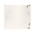 thumbnail image 3 of Swan Solid Surface 60'' x 60'' x 30'' Three Panel Shower Wall, 3 of 7