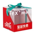 thumbnail image 2 of Caja de Frutas Navideña de Nochebuena onlyliua Embalaje de PVC Transparente Grande, 2 of 7