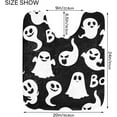thumbnail image 3 of Dreamtimes Bathroom Rug Mats Halloween Cute Black Print, Bath Mats for Bathroom Non-Slip Super Soft Absorbent Microfiber Bath Rugs, Bathroom Rugs for Bathroom Floor, Tub and Shower, 24"x16", 3 of 4