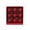 Red, variant on Kyusrd 8cm Christmas Balls for Christmas Tree Ornaments,Plaid Plastic Christmas Ball Set,Decorative Ornaments,Decor Set of 9Pcs