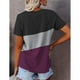thumbnail image 3 of Manga Corta Informal,Camiseta con Cuello Redondo Camiseta con Cuello Redondo Camiseta Durabilidad Mejorada, 3 of 4