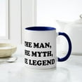 thumbnail image 6 of CafePress - The Man, The Myth, The Legend Mug - 11 oz Ceramic Mug - Novelty Coffee Tea Cup, 6 of 6