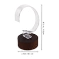 thumbnail image 2 of LABELEPH 1Pack Watch Holder Tree Coffee Acrylic Modern Minimalist Design For Retail Environments, 2 of 8