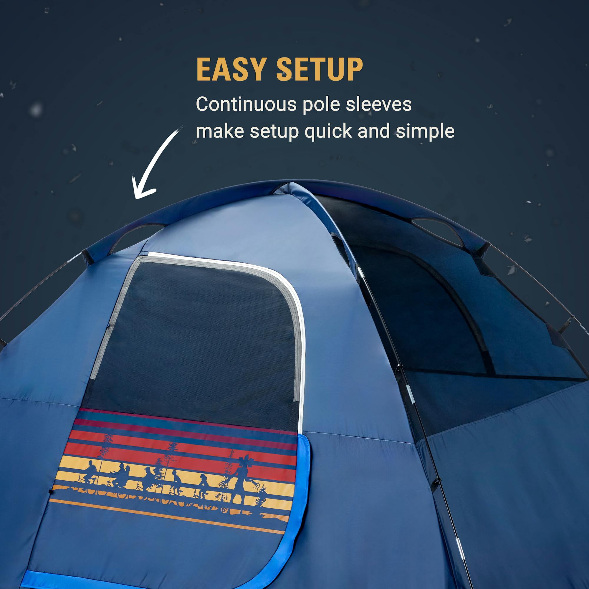 Coleman Stranger Things™ 4-Person Dome Tent