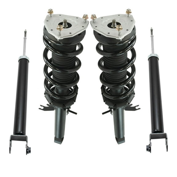 TRQ Front Rear Complete Strut Assembly & Shock Absorber Kit for G35 G37 G25 SKA50093