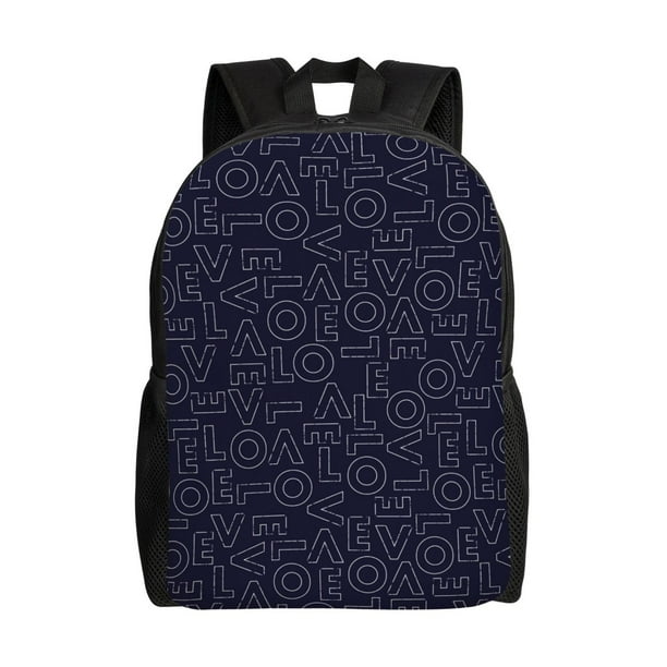 Fotbe LOVE Mochila de Viaje para Laptop, Mochila Ejecutiva Delgada y Resistente 15.6"