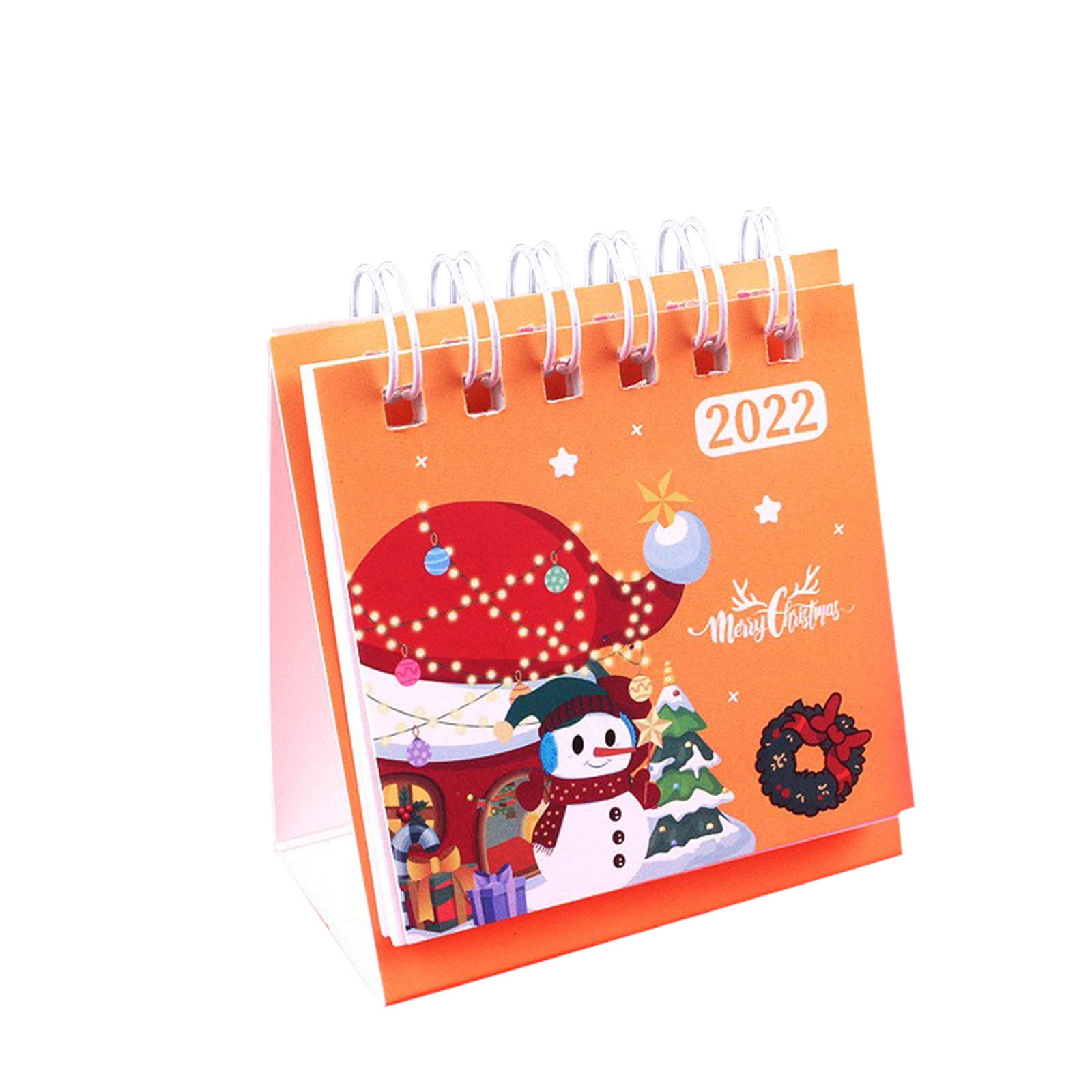 Creative mini desk calendar 2022 arts mini calendar cute cartoon 