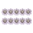 thumbnail image 2 of Muebles para el hogar 10 piezas forma de dalia flor de arte artificial flor de seda mesa de comedor cabeza de flor falsa decoración de boda Gwong 21076609, 2 of 6
