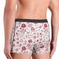 thumbnail image 3 of KLL Flower Leaves Men's Cotton Boxer Briefs Underwear-X-Large, 3 of 8
