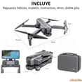 thumbnail image 3 of Dron CLICKLIFE F11 4k Pro 5g WiFi Eis 1200m Rc Con Cámara, 3 of 9