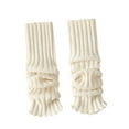 thumbnail image 1 of Calentadores de piernas de punto, medias con mangas para piernas, polainas JK cálidas, medias altas, cubrepiernas, calcetines largos de punto para mujeres, uniformes para niñas 44cm Yinane Calientapiernas, 1 of 7