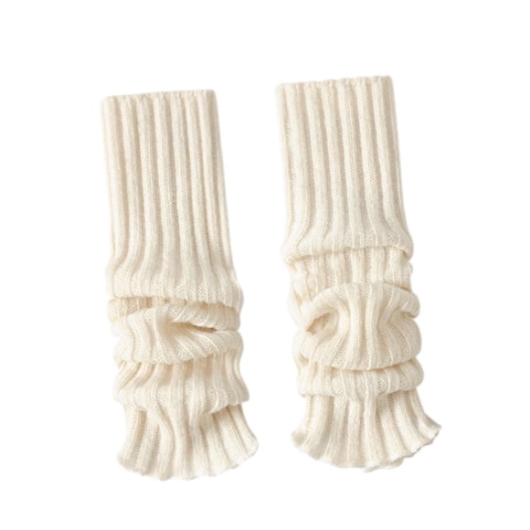 Calentadores de piernas de punto, calcetines largos de punto, polainas de estilo japonés, puños de botas cálidos, mangas de piernas, cubiertas de pier 44cm Salvador Calientapiernas
