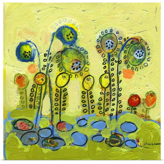 Great BIG Canvas | "The Propagation of Spring No 1" Art Print - 20x20