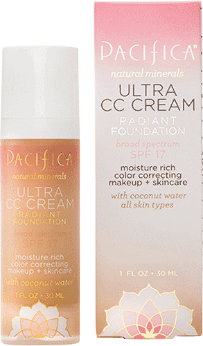 Pacifica Ultra CC Cream Radiant Foundation SPF 17 - Warm-Light, 1 oz Foundation