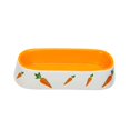 thumbnail image 3 of tredstone Non Slip Rabbit Feeder Bowl Feeding Basin for Hedgehog Gerbils Puppy Kitten 19cmx8.3cmx4.2cm, 3 of 9