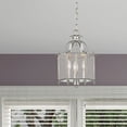 thumbnail image 3 of Livex Lighting Livingston 3 Light Brushed Nickel Chain Hang/Ceiling Mount, 3 of 15