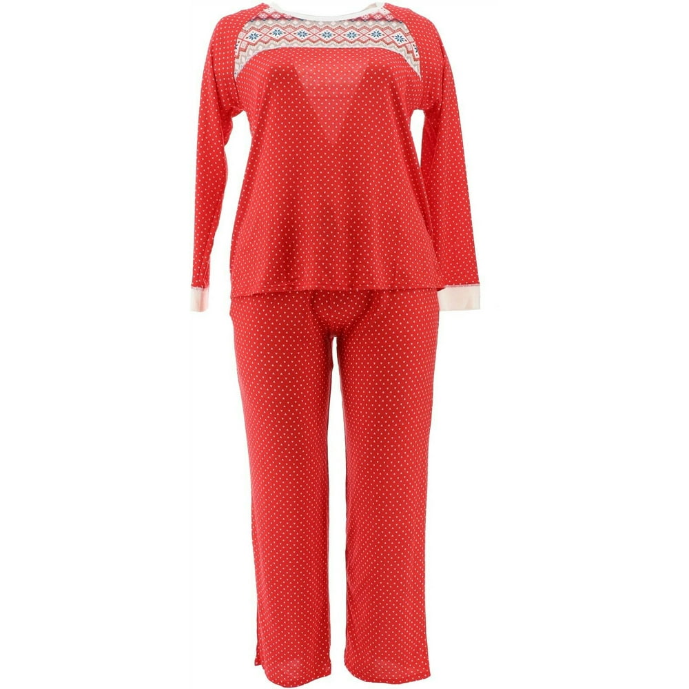 cuddl duds winter pajamas