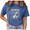 2-Blue, variant on Womens Retro Duck Vintage Washed T Shirt Short Sleeve Relaxed Fit S-2XL Blue Top