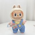 thumbnail image 3 of 17cm Pendant Cute Labubu Doll Clothes Fashion Dress Headgear Stuffed Accessories Cos Anime Plush Cartoon Decor Birthday Toy Gift, 3 of 5