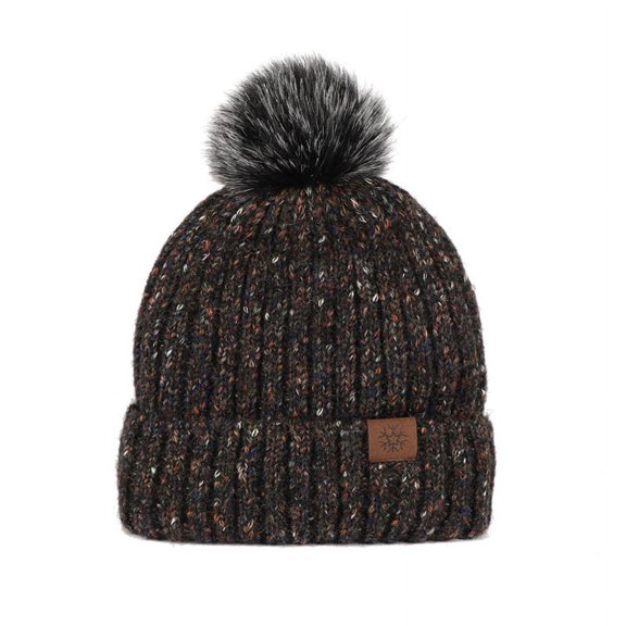 2022 Autumn And Winter New Wool Plus Fluff Ball Knitted Hat Outdoor Warm Cold Protection Ear Cover Head Wool Cap