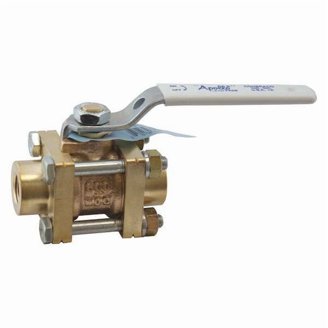 Apollo 2 Inch FNPT Brass Ball Valve Inline 94alf-108-01a for sale