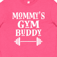 thumbnail image 4 of Inktastic Mommy Gym Buddy Fitness Gift Youth T-Shirt, 4 of 5