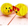 thumbnail image 5 of paper love emoji love valentines pop up card, 3d popup greeting cards, valentine's day, for wedding, anniversary, love, romance, birthday, all occasion, 5 of 6