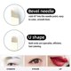 thumbnail image 3 of Agujas de Microblading para bordar, suministros de maquillaje para tatuaje de cejas, 7/9/11/12/14/18/21, color blanco, 3 of 4