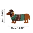 thumbnail image 3 of Funny Christmas Doormat Welcome Season Winter Christmas Decorative Doormat For Indoor And Outdoor 12x20 Inches, 3 of 9