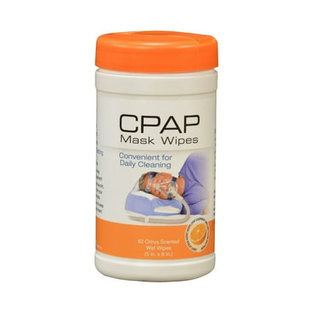 Contour Products - CPAP Mask Cleaning Wipes, Citrus Scent - CM