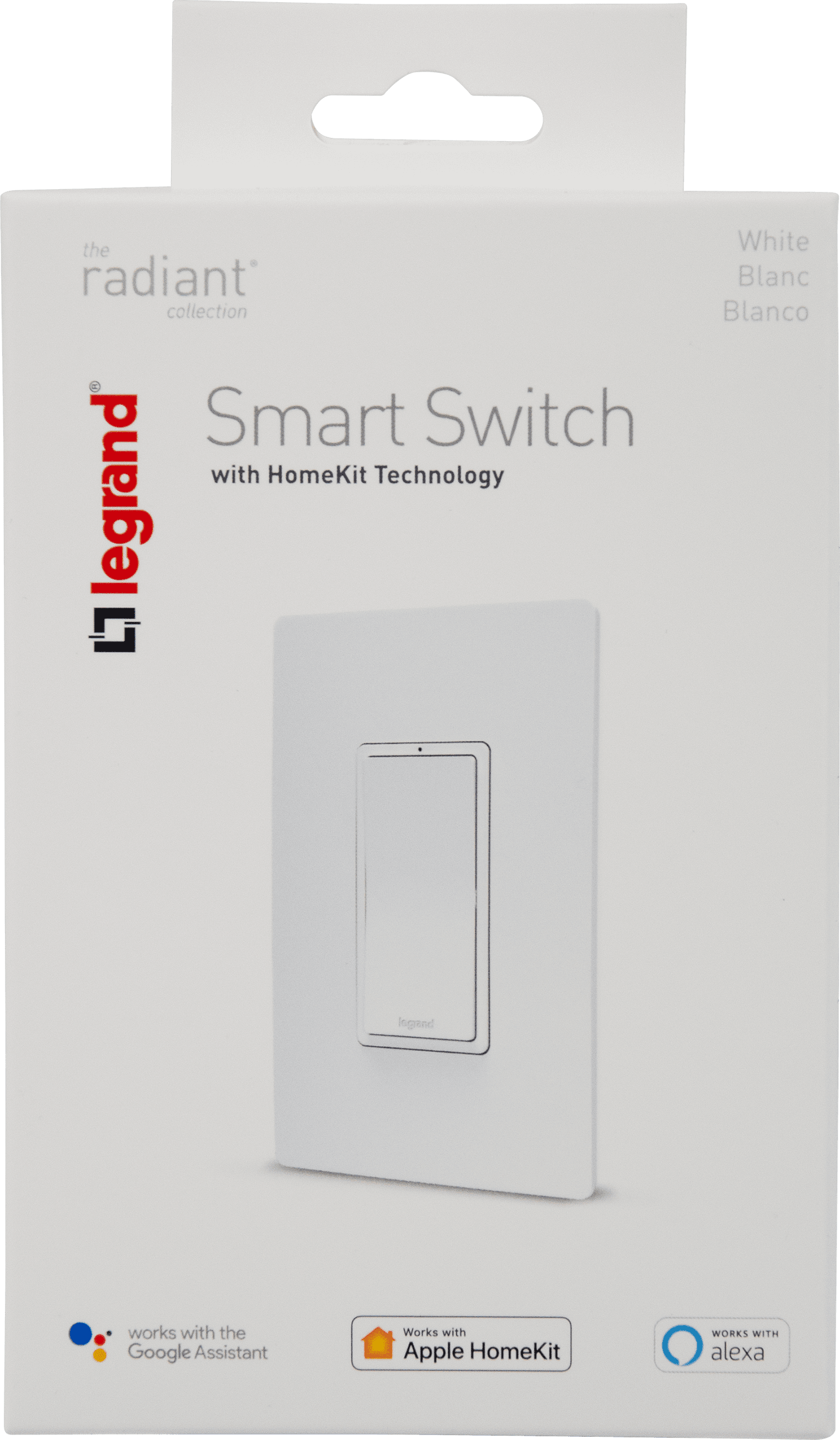 Legrand On Q Hkrl10wh Smart Light Switch Works With Apple Homekit Alexa Google Assistant Wifi No Hub Required White Walmart Com Walmart Com