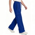 thumbnail image 6 of BXJX Boys Cargo Sweatpants, Relaxed Fit Elastic Waist Casual Straight-Leg Kids Athletic Pants with Drawstring Blue Size 5-6 T, 6 of 7