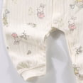 thumbnail image 7 of CAUYDY 1T 2T Toddler Pajamas Preemie Baby Fall Winter Clothes Long Sleeved Romper for Infant Child Little Kids 0 3 6 9 Months Loungewear Sizes 3-6 Months,Beige, 7 of 7