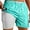 Mint Fish, variant on APTRO Mens Swim Trunks with Compression Liner 5" Quick Dry Bathing Suit Swim Shorts with Zipper Pockets Board Shorts Swimsuit Brown Leaves L