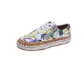 thumbnail image 2 of Zapatos de verano para mujer, diseño de cremallera con cordones, zapatillas informales con plataforma estampada colorida Wmkox8yii FOPL3153, 2 of 5