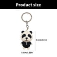 thumbnail image 3 of Giaone Soft Silicone Panda Keychain Pendant Keyring Gift for Friend and Family, 3 of 16