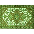thumbnail image 1 of Ahgly Company Indoor Rectangle Persian Green Traditional Area Rugs, 7' x 9', 1 of 1