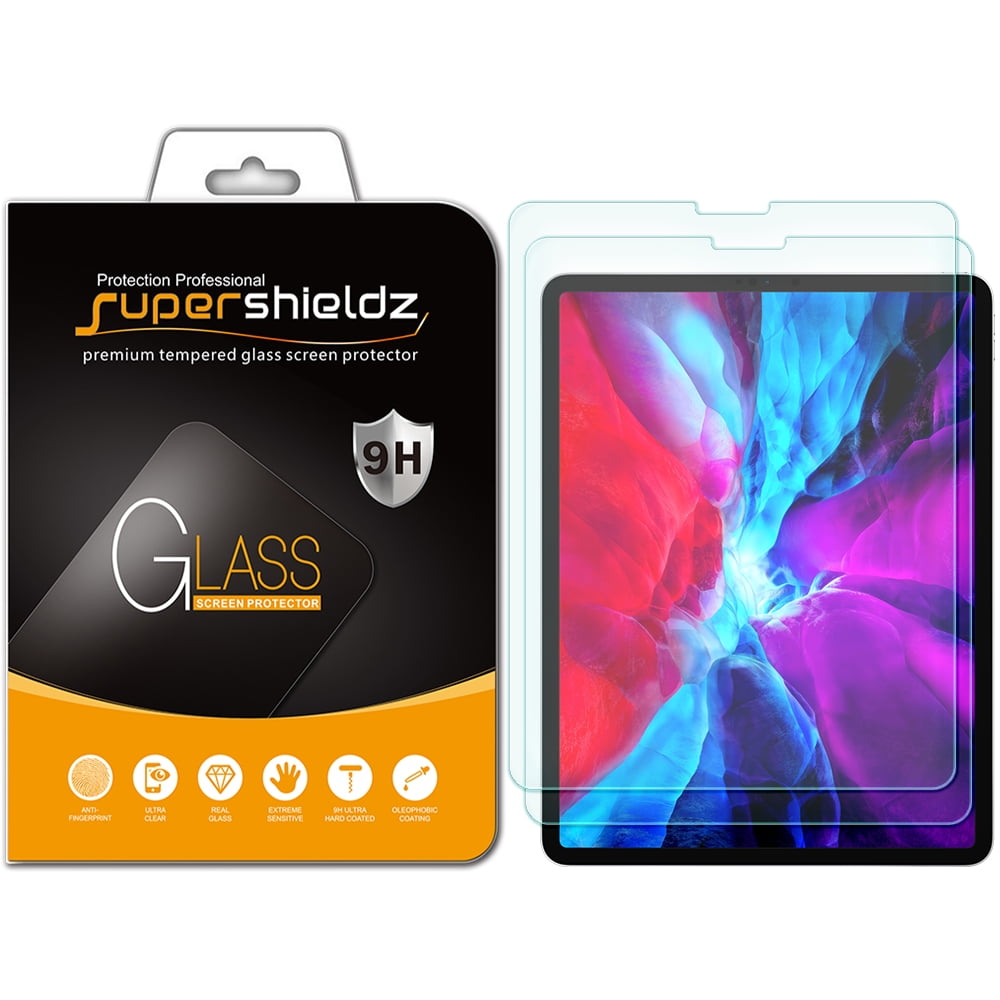 [2Pack] Supershieldz for Apple iPad Pro 12.9 inch (2020) Tempered