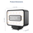 thumbnail image 3 of Desiontal F02/F03 Mini Camera Flash, GN8 Speedlight with 97 CRI, Type-C Rechargeable, 300mAh, 49g Ultra-Compact for Mirrorless Cameras, 3 of 12