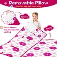 thumbnail image 3 of Pioneer Flower Floral Print Pattern Toddler Nap Mats for Kids Preschool,Sleeping Mat Bag or Kids,Toddler Sleeping Bag,Toddler Nap Mat or Daycare, 3 of 6