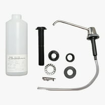 34 oz. Counter-Mounted Stainless Steel Soap Dispenser