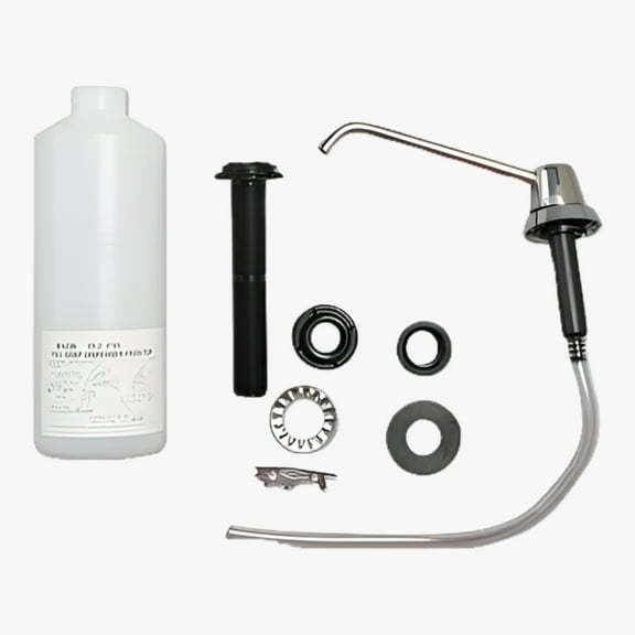 34 oz. Counter-Mounted Stainless Steel Soap Dispenser