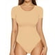 thumbnail image 1 of Body MANGOPOP de manga corta con cuello redondo para mujer, 1 of 5