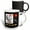 Multicolor, variant on 3drose, Image of 2017 Chinese New Year Black and White Rooster Calligraphy, 11oz Two-tone Green Mug
